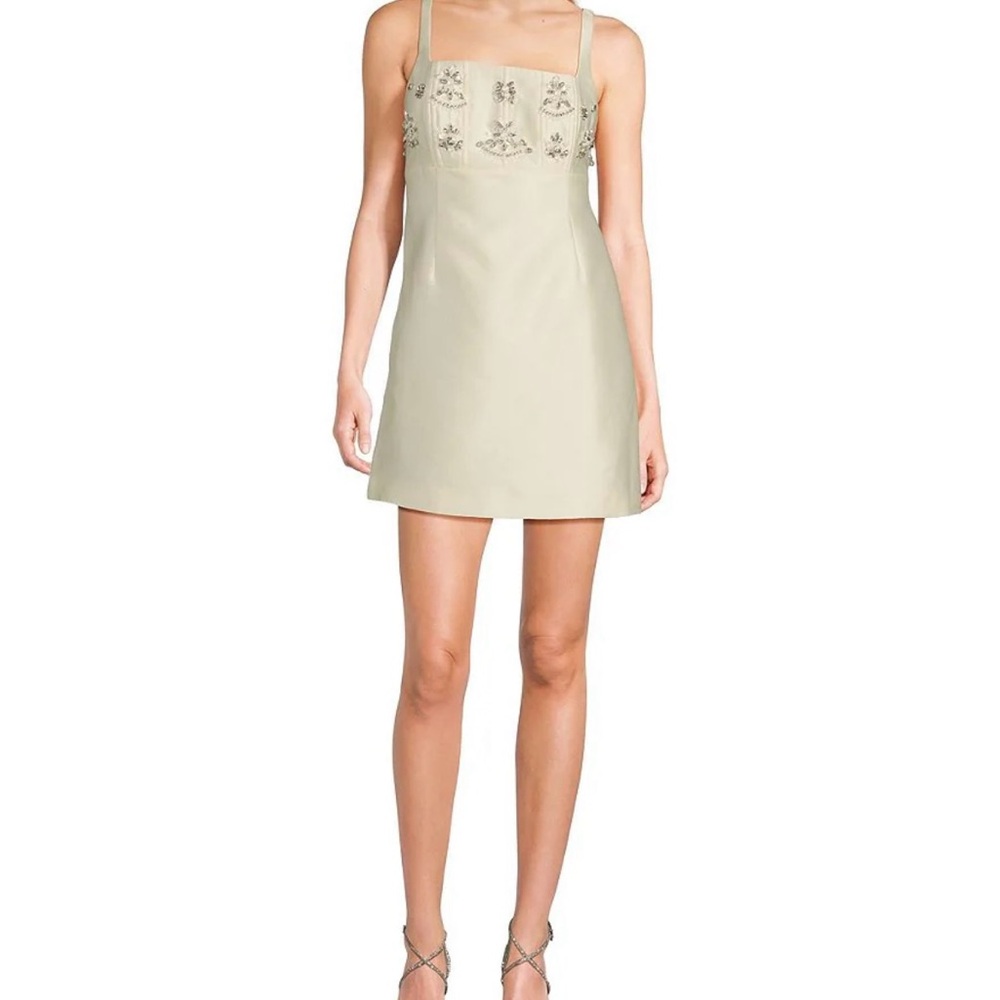 GB Mini Dress in Ivory